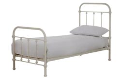 Collection Betsy Single Bed Frame - Antique Cream